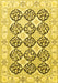 Persian Yellow Traditional Rug, tr4592yw