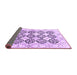 Sideview of Persian Purple Traditional Rug, tr4592pur