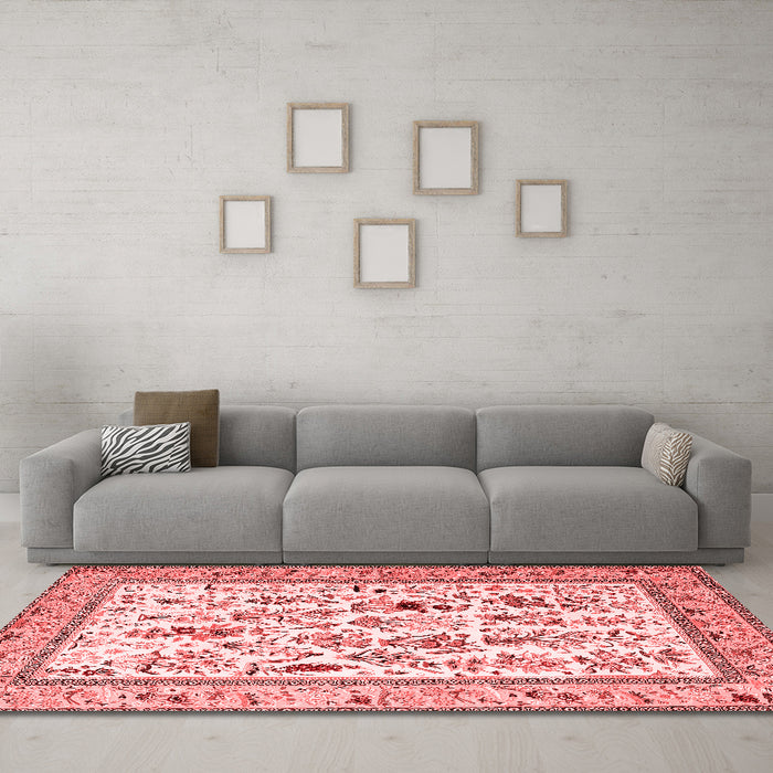Traditional Red Washable Rugs