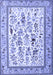 Persian Blue Traditional Rug, tr4594blu