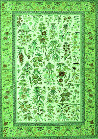 Persian Green Traditional Rug, tr4594grn