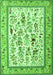 Persian Green Traditional Rug, tr4594grn