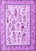 Persian Purple Traditional Rug, tr4594pur
