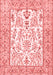 Persian Red Traditional Area Rugs