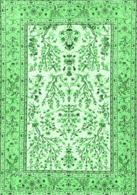 Persian Emerald Green Traditional Rug, tr4595emgrn