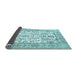 Sideview of Persian Light Blue Traditional Rug, tr4595lblu