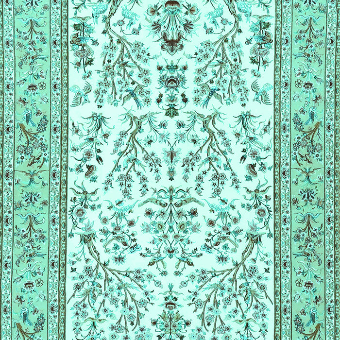 Persian Turquoise Traditional Rug, tr4595turq
