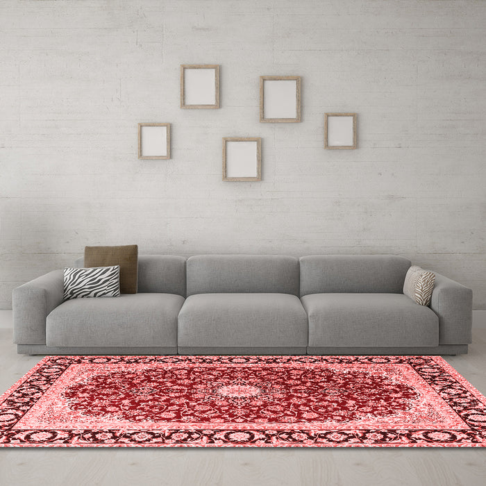 Traditional Red Washable Rugs