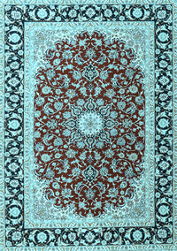 Persian Light Blue Traditional Rug, tr4596lblu