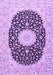 Machine Washable Medallion Purple Traditional Area Rugs, wshtr4597pur