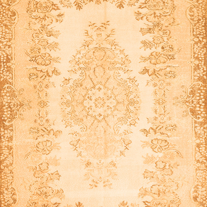 Persian Orange Traditional Rug, tr459org