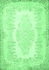 Persian Emerald Green Traditional Rug, tr459emgrn