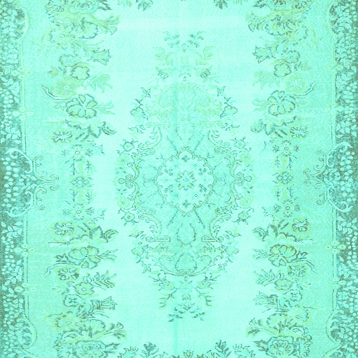 Persian Turquoise Traditional Rug, tr459turq