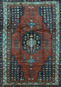 Persian Light Blue Traditional Rug, tr45lblu