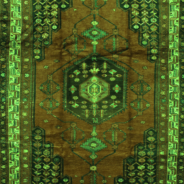 Persian Green Traditional Rug, tr45grn