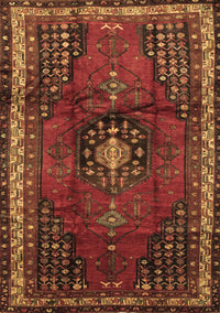 Persian Brown Traditional Rug, tr45brn