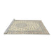 Sideview of Machine Washable Traditional Rosy Brown Pink Rug, wshtr4600