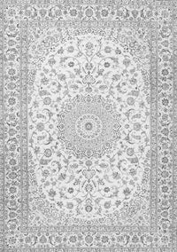 Medallion Gray Traditional Rug, tr4600gry