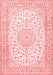 Medallion Red Traditional Area Rugs