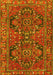 Persian Yellow Traditional Rug, tr4601yw