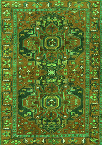 Persian Green Traditional Rug, tr4601grn