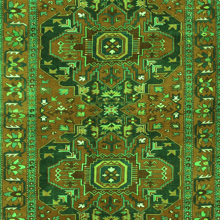 Persian Green Traditional Rug, tr4601grn