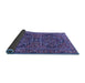 Sideview of Persian Blue Traditional Rug, tr4601blu