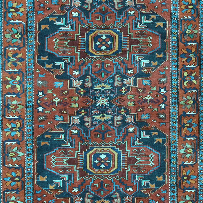 Persian Light Blue Traditional Rug, tr4601lblu