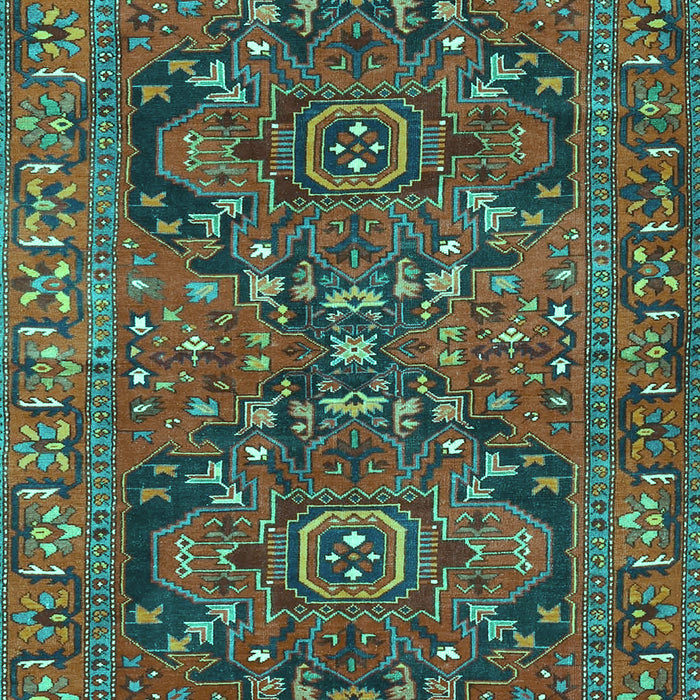 Persian Turquoise Traditional Rug, tr4601turq