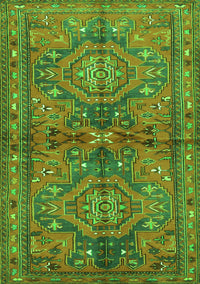 Persian Green Traditional Rug, tr4602grn