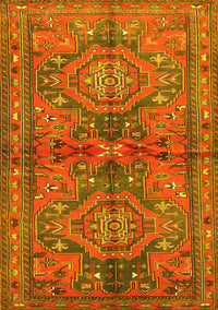 Persian Yellow Traditional Rug, tr4602yw