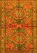 Persian Yellow Traditional Rug, tr4602yw