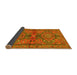 Sideview of Persian Yellow Traditional Rug, tr4602yw