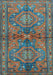 Persian Light Blue Traditional Rug, tr4602lblu