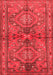Persian Red Traditional Area Rugs