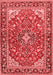 Medallion Red Traditional Area Rugs