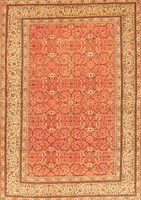 Oriental Orange Traditional Rug, tr4604org