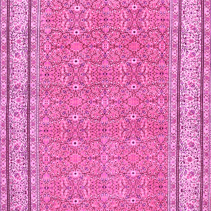 Oriental Pink Traditional Rug, tr4604pnk