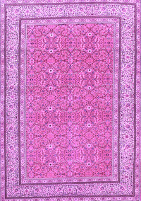 Oriental Purple Traditional Rug, tr4604pur