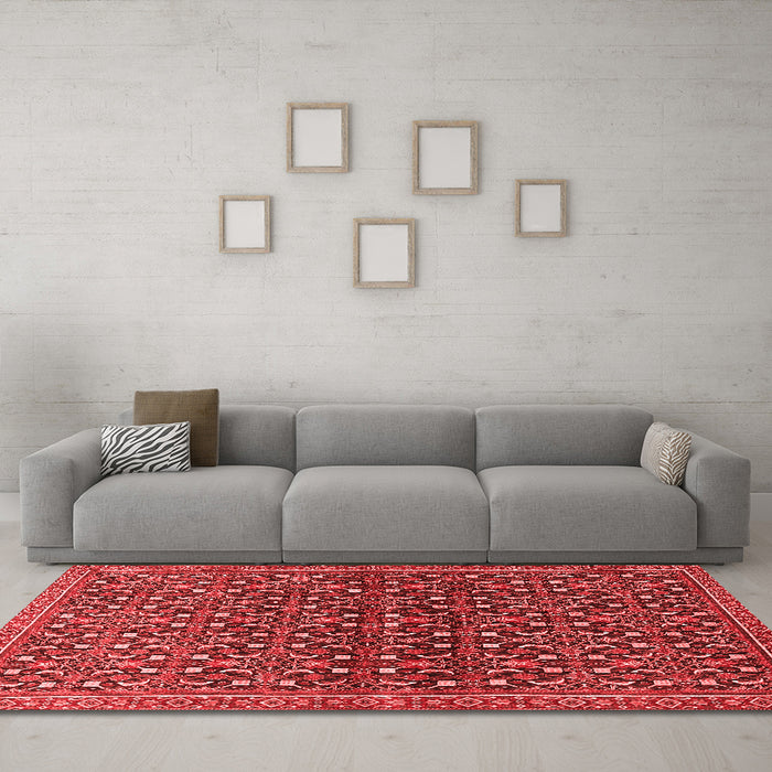 Traditional Red Washable Rugs