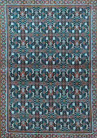 Persian Light Blue Traditional Rug, tr4605lblu