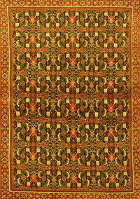 Persian Yellow Traditional Rug, tr4605yw