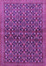 Machine Washable Persian Purple Traditional Area Rugs, wshtr4605pur