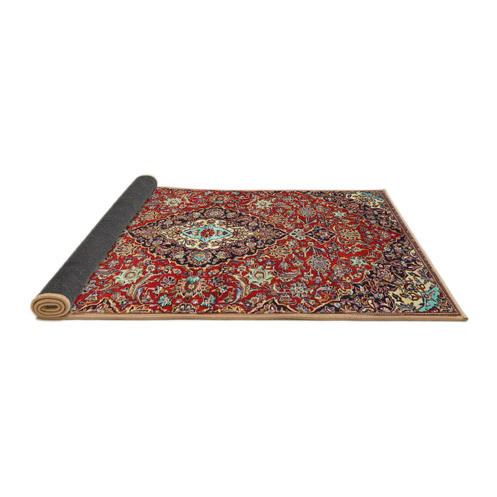 Sideview of Traditional Red Persian Rug, tr4606