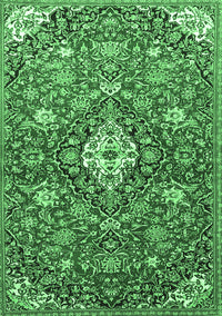 Persian Emerald Green Traditional Rug, tr4606emgrn