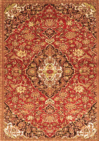 Persian Orange Traditional Rug, tr4606org