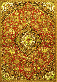 Persian Yellow Traditional Rug, tr4606yw