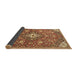 Sideview of Persian Brown Traditional Rug, tr4606brn