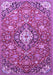Persian Purple Traditional Rug, tr4606pur