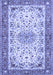 Persian Blue Traditional Rug, tr4607blu